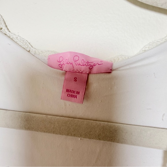 Lilly pulitzer White Sleeveless Knit Dress - Picture 2 of 5